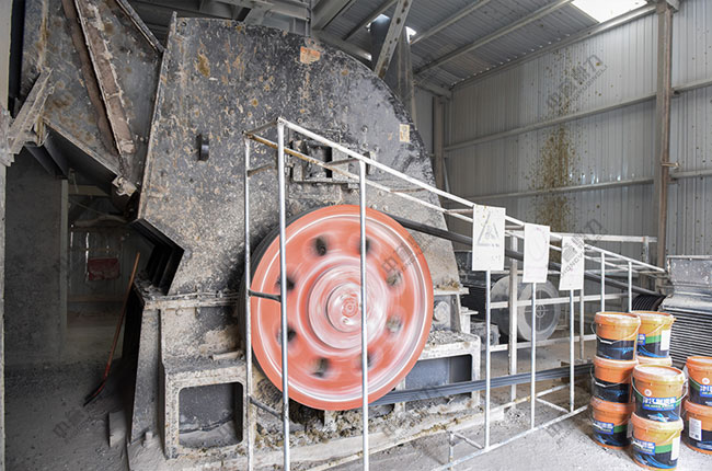 使用中譽鼎力時產1100噸綠色環保砂石骨料生產線設備