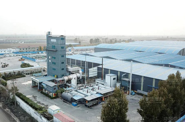 藍天衛士環保材料時產1000噸骨料生產線