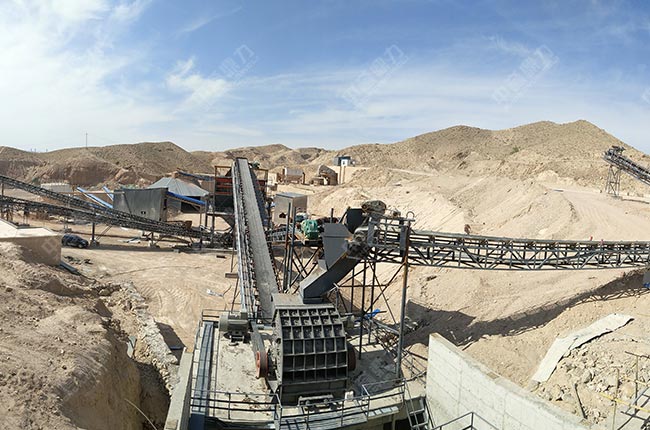 內(nèi)蒙年產(chǎn)50萬噸石子生產(chǎn)線
