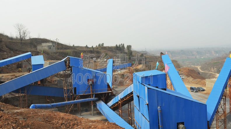 重慶時(shí)產(chǎn)700噸環(huán)保石料廠