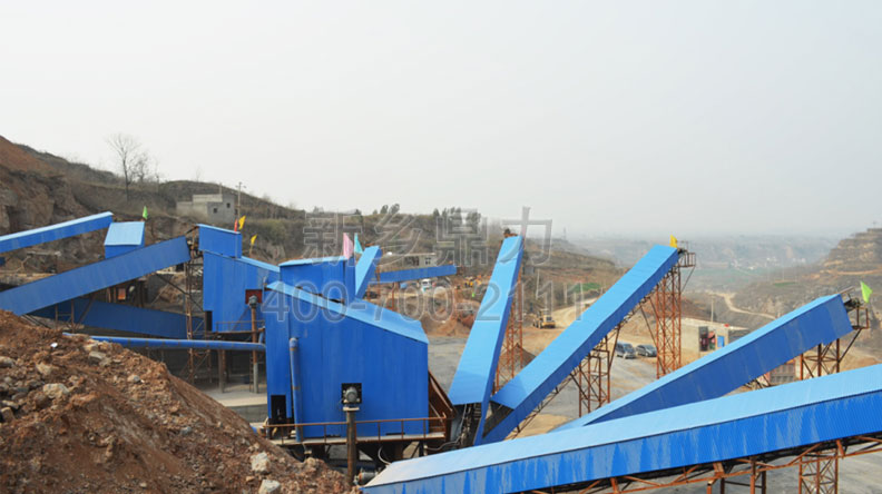 重慶時(shí)產(chǎn)700噸環(huán)保石料廠