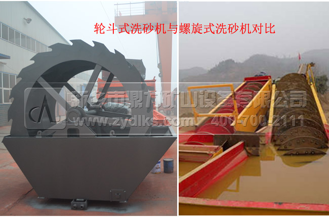 洗砂機(jī)設(shè)備對(duì)比