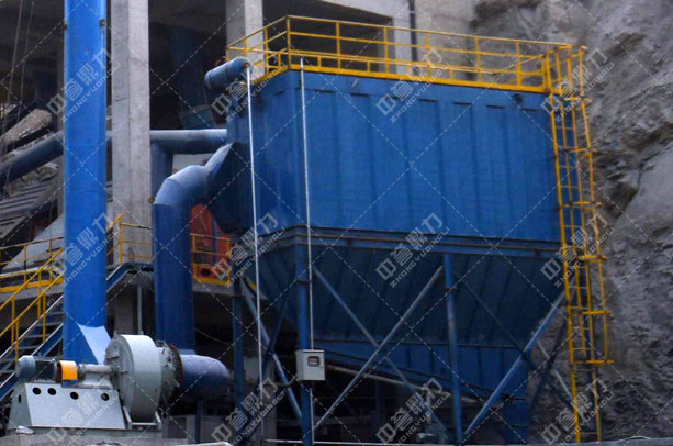 安陽中聯(lián)水泥時產1500噸骨料生產線篩分除塵 安陽中聯(lián)水泥時產1500噸骨料生產線篩分除塵