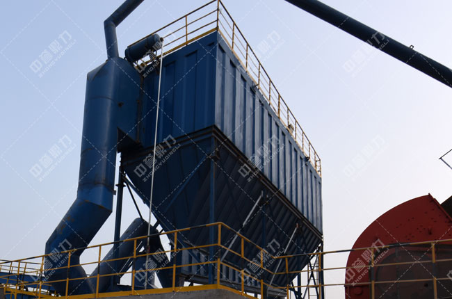 安陽中聯(lián)水泥時產1500噸骨料生產線初破除塵 安陽中聯(lián)水泥時產1500噸骨料生產線初破除塵