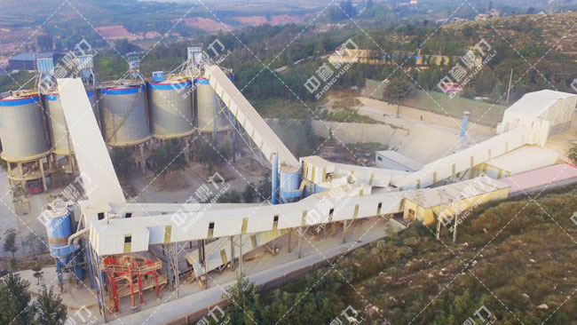 河北內丘中聯水泥碎石骨料生產線