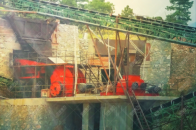 砂石生產(chǎn)線上有序配置的設備