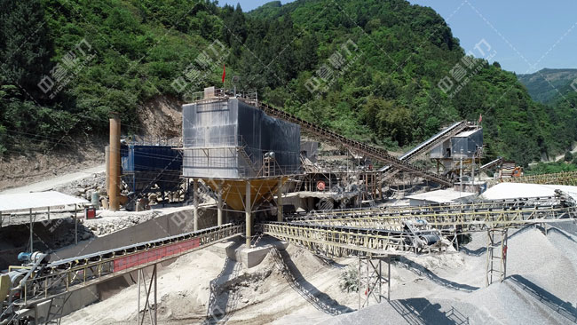 捷力礦業(yè)石子生產線