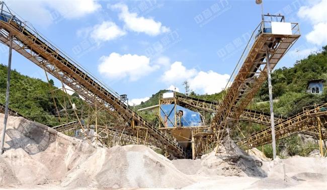 滿告建材石灰石生產(chǎn)線