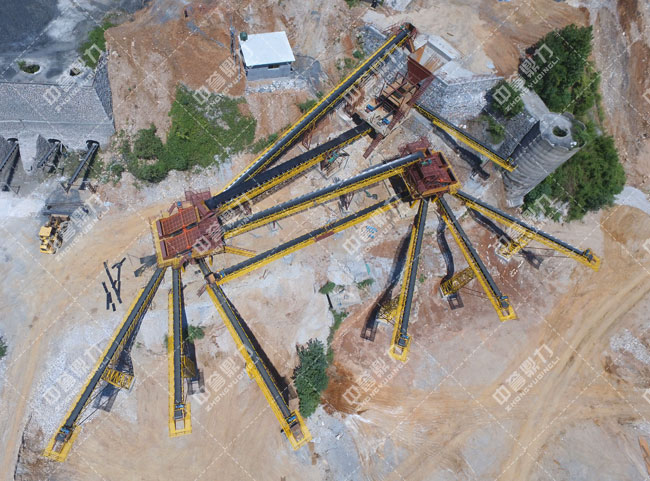礦山輸送機系統(tǒng)航拍