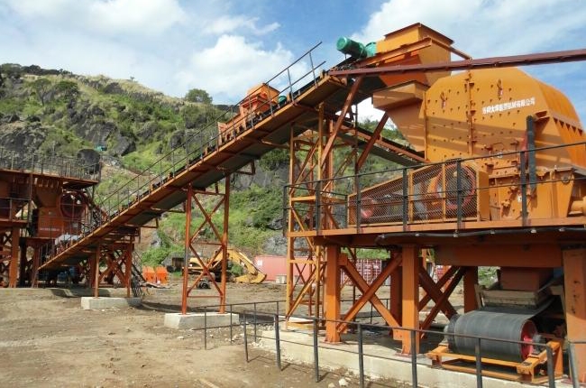 反擊式石頭破碎機