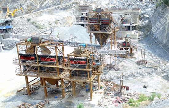 砂石廠現(xiàn)場圖片