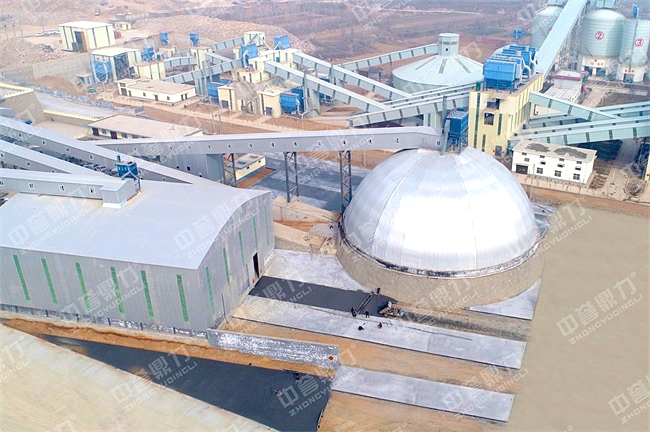 配置除塵系統的環保生產線