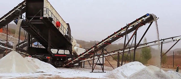 大型石子破碎機生產線