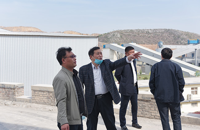 平頂山市石龍區考察團蒞臨中譽鼎力調研