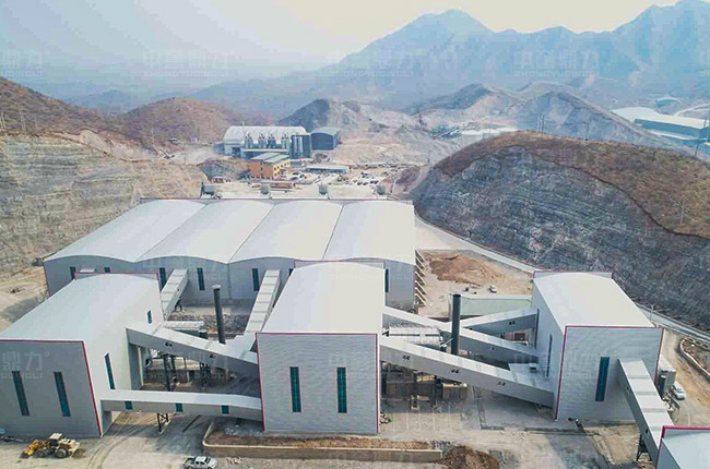 河北保定易縣盛奇達建材時產(chǎn)800噸砂石骨料生產(chǎn)線